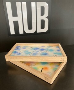 Unika bakke malet med airbrush.